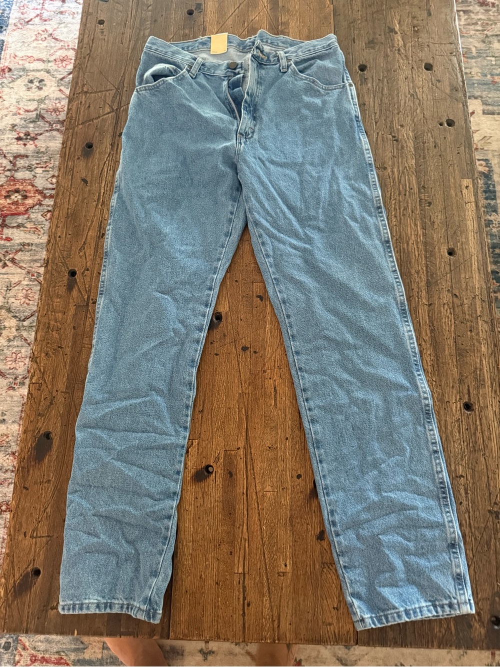 Wrangler Men's Light Blue Bootcut Jeans